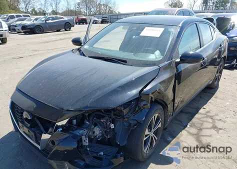 2023 Nissan Sentra Sv Xtronic Cvt z USA, uszkodzony, nr VIN 3N1AB8CV9PY262090